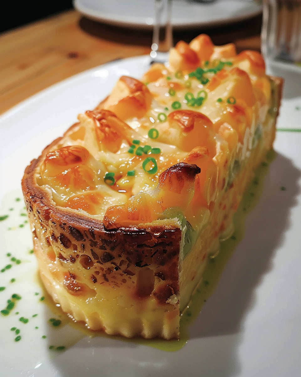 Pâté en croûte truite et Saint-Jacques