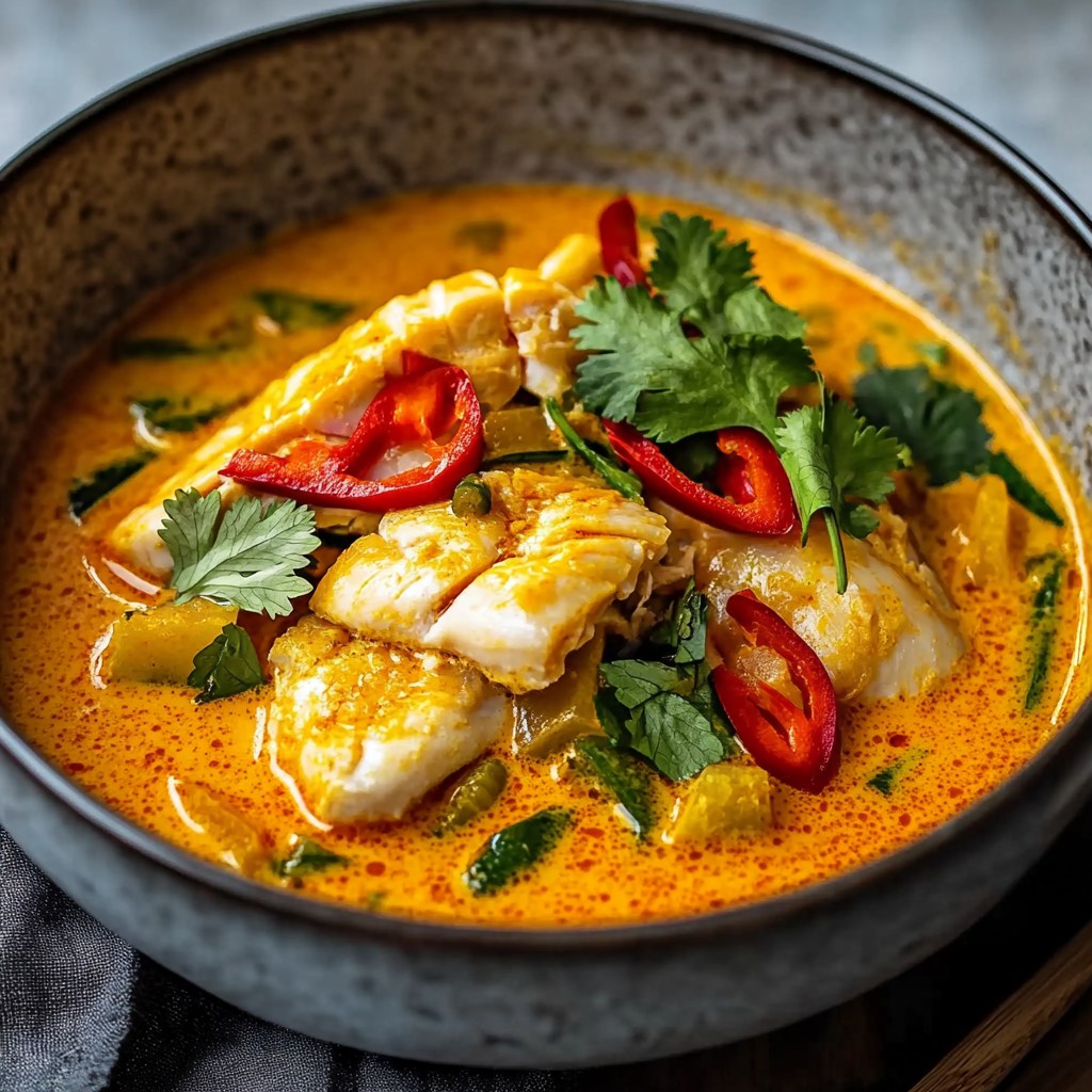curry de poisson thaï recette