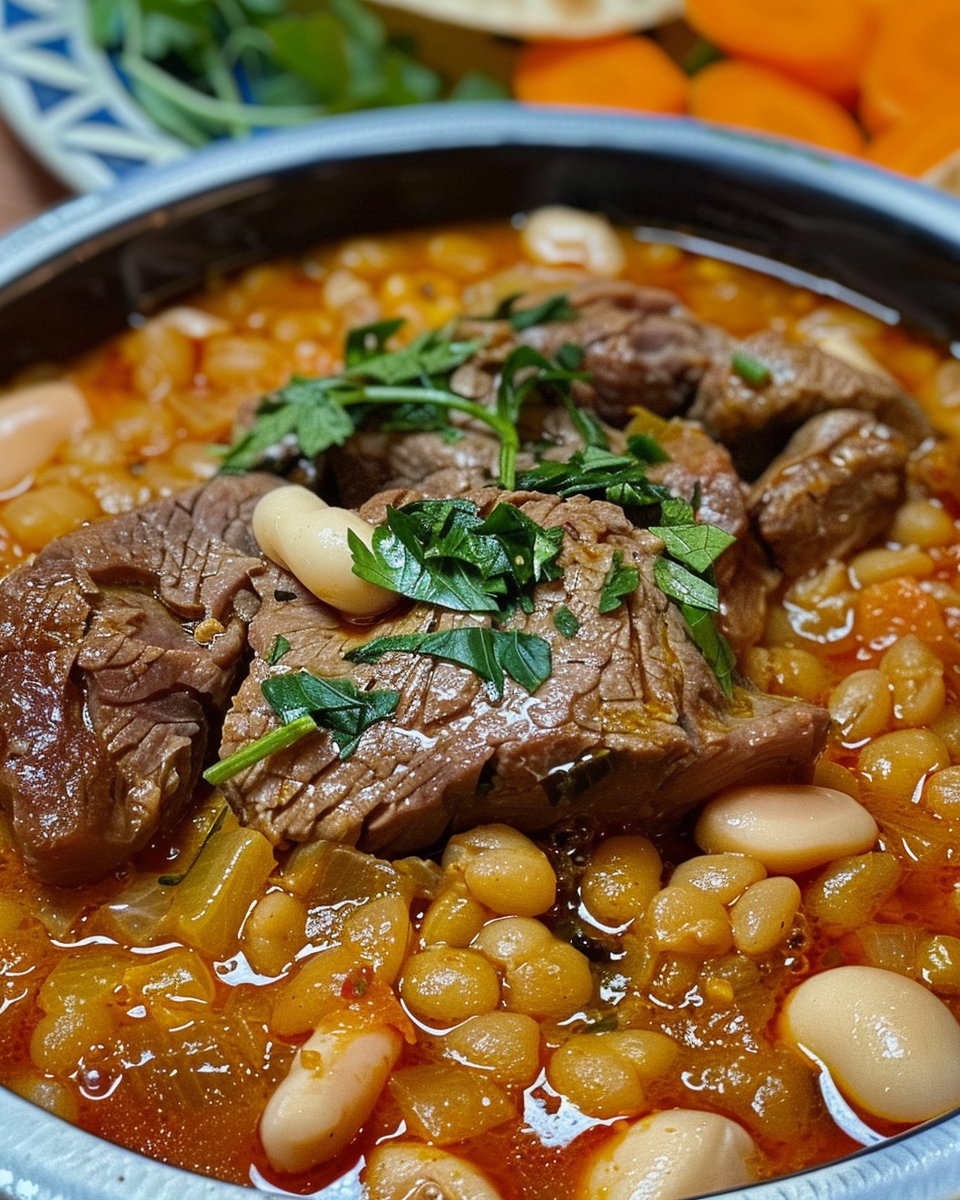 Recette Loubia traditionnelle