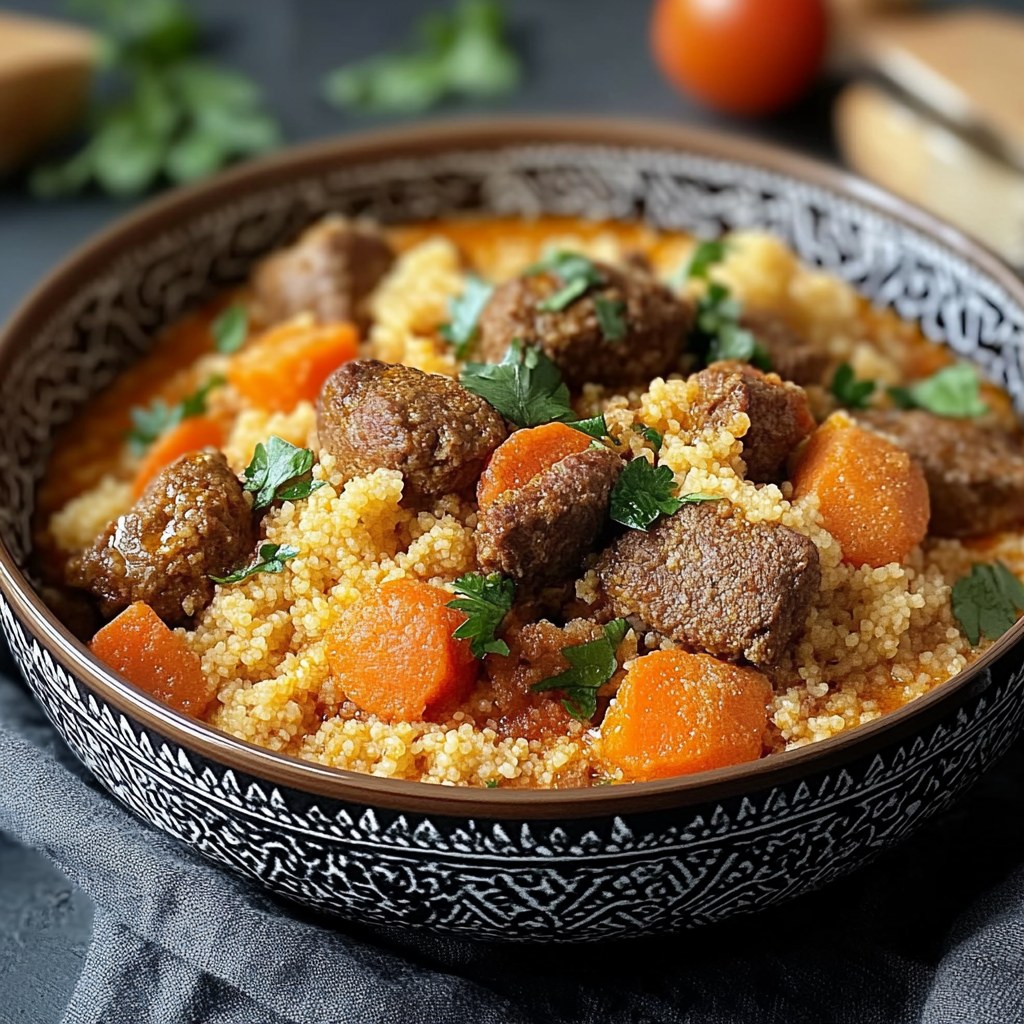 Recette couscous royal marocain