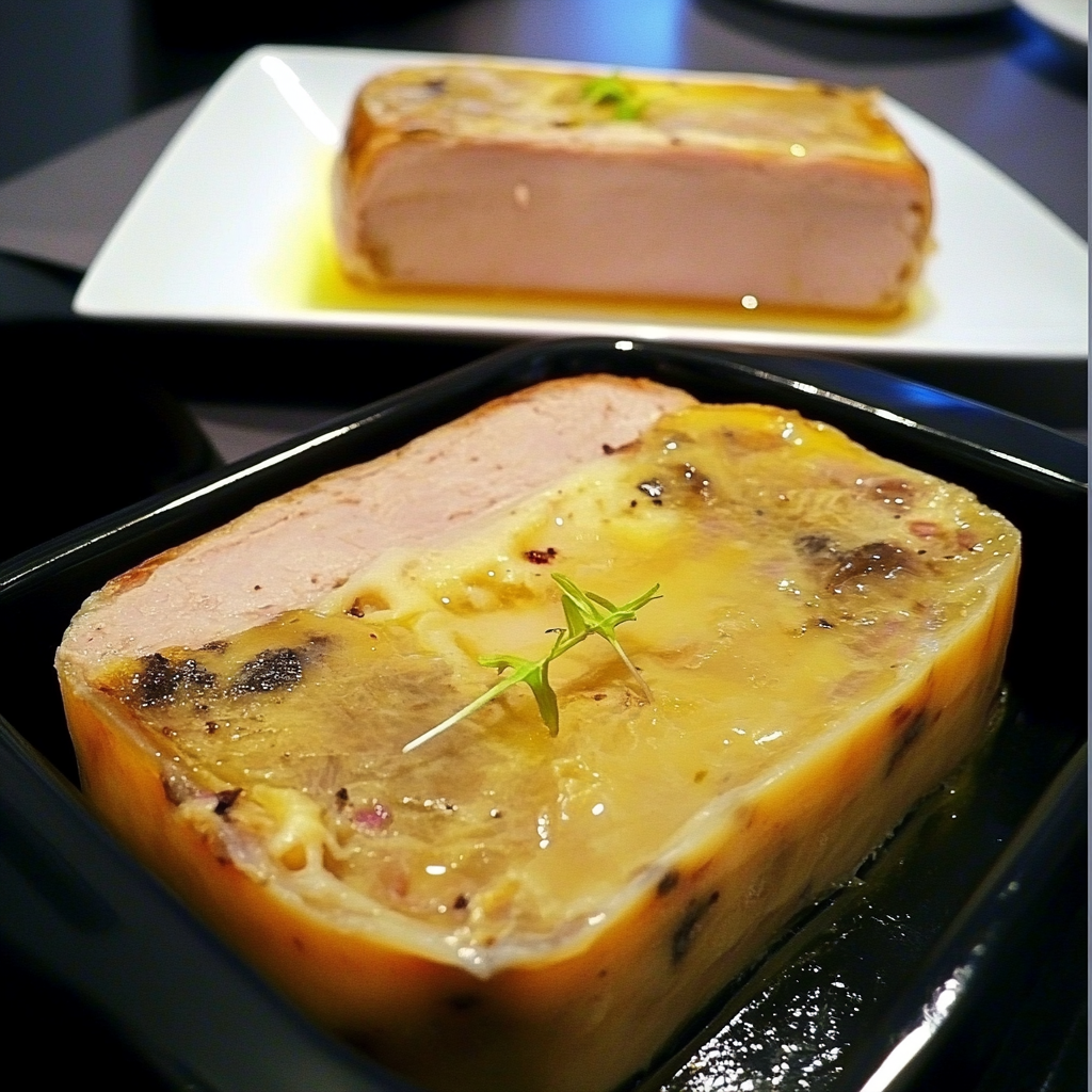 Recette terrine de foie gras Joël Robuchon