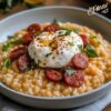 Recette risotto chorizo burrata